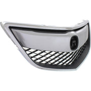 DURAFORCE Grille For 2013-2015 Acura RDX Chrome Shell with Painted Black Insert