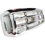 DURAFORCE Grille For 99-2004 Ford F-250 Super Duty F-350 Super Duty Chrome Plastic