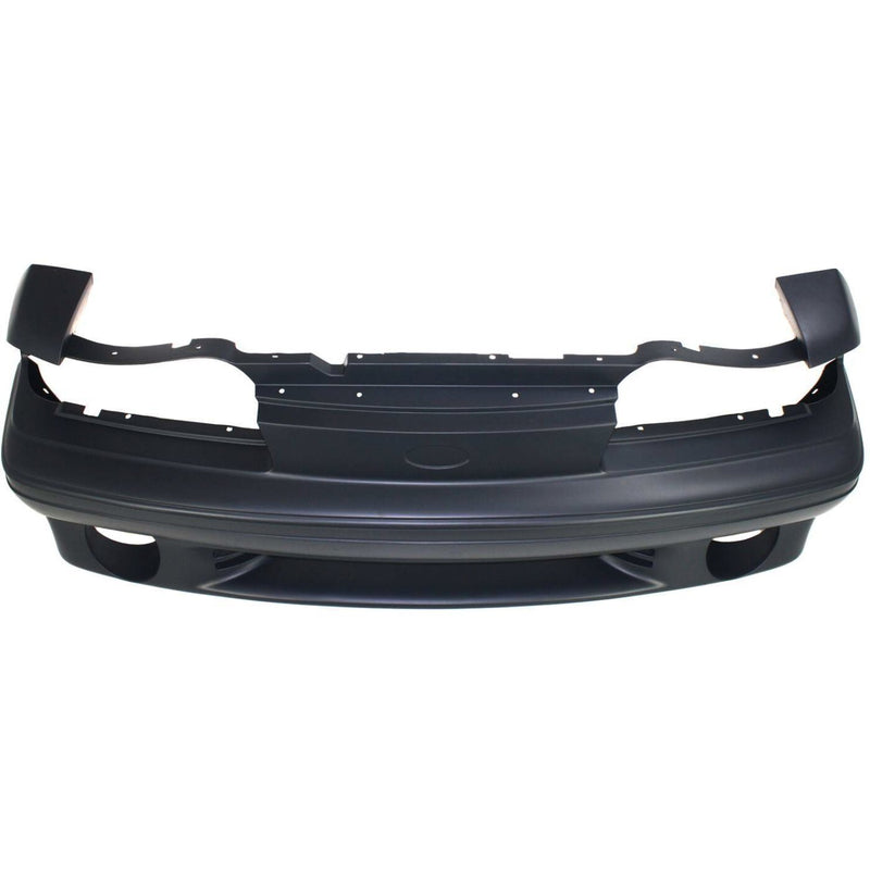 DURAFORCE Front Bumper Cover For 1987-93 Ford Mustang GT Models Primed With Fog Lamp Holes