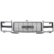DURAFORCE Grille For 1988-1993 GMC C1500 C2500 C3500 92-93 C1500 Suburban Yukon Chrome