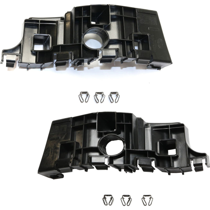 DURAFORCE Bumper Retainer Bracket Set For 2014-2015 Chevrolet Silverado 1500 Front Upper