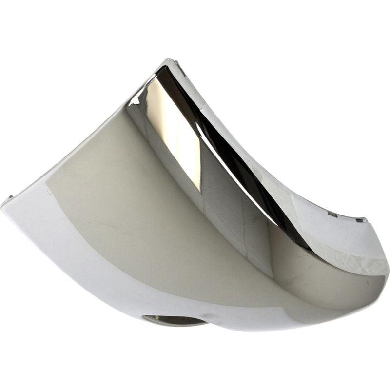 DURAFORCE Bumper End Caps Set For 07-13 Chevy Silverado 1500 with Fog Light Hole Chrome