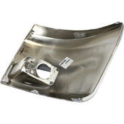 DURAFORCE Bumper End Caps Set For 07-13 Chevy Silverado 1500 with Fog Light Hole Chrome