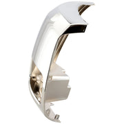 DURAFORCE Bumper End Caps Set For 07-13 Chevy Silverado 1500 with Fog Light Hole Chrome