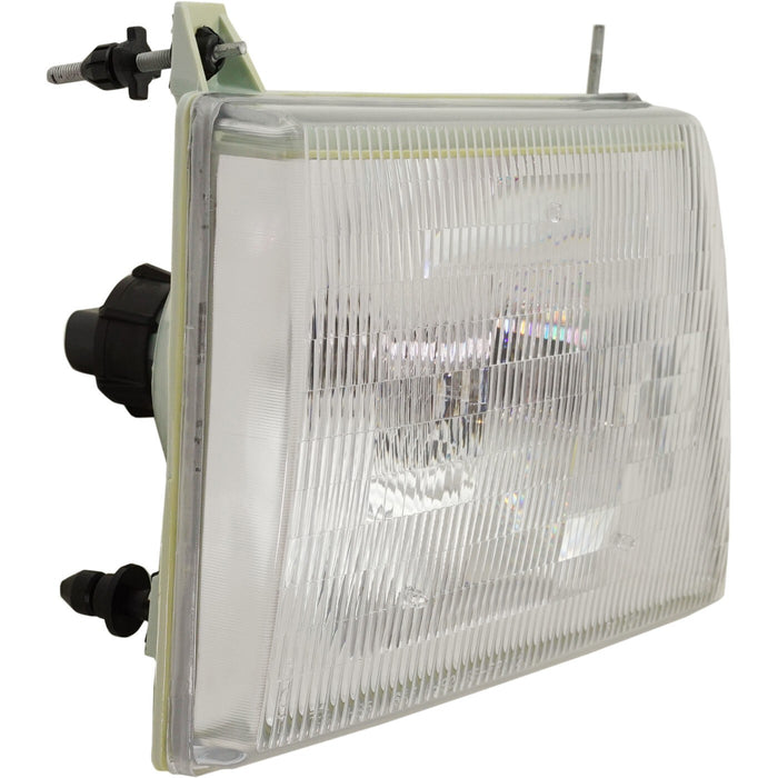 DURAFORCE Headlight and Corner Light Kit For 92-02 Ford E-150 Econline E-250 Econoline 4Pc