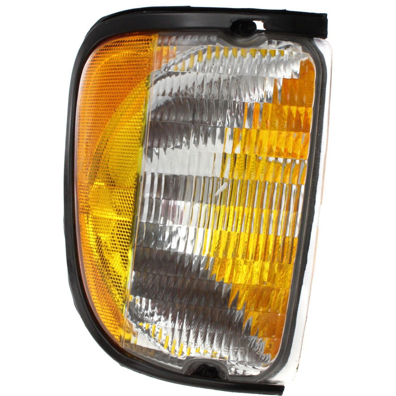 DURAFORCE Headlight and Corner Light Kit For 92-02 Ford E-150 Econline E-250 Econoline 4Pc