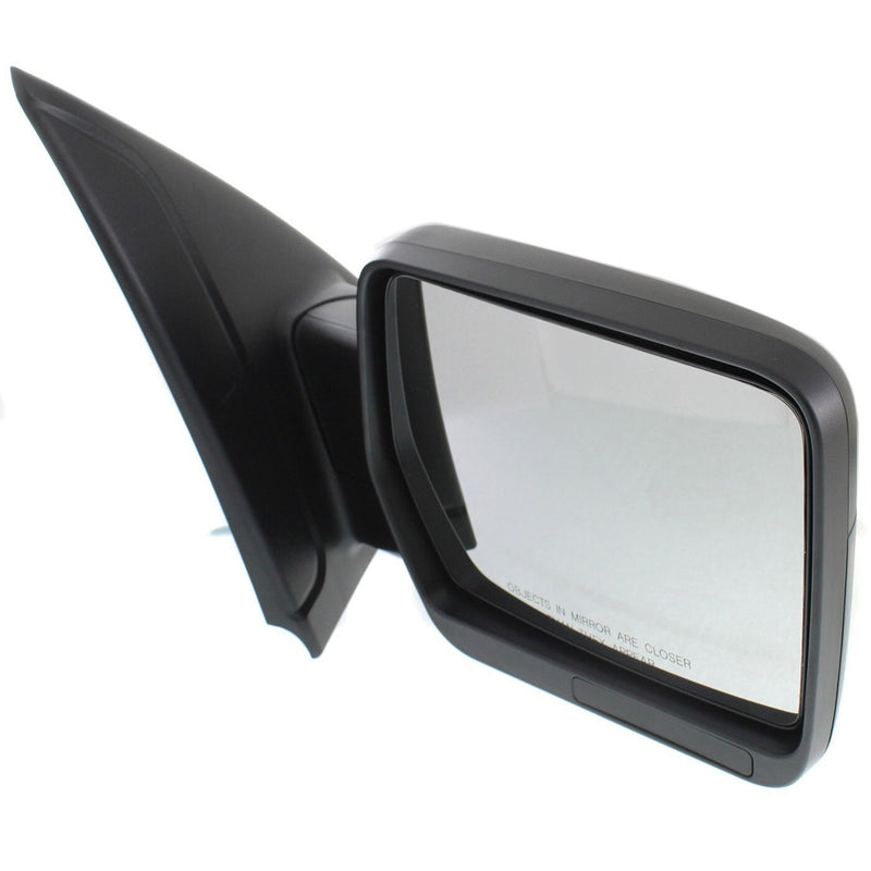 DURAFORCE Manual Mirror For 2011-2014 Ford F-150 Right Side Manual Folding Textured Black