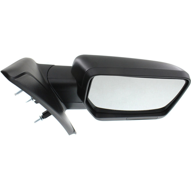 DURAFORCE Manual Mirror For 2011-2014 Ford F-150 Right Side Manual Folding Textured Black