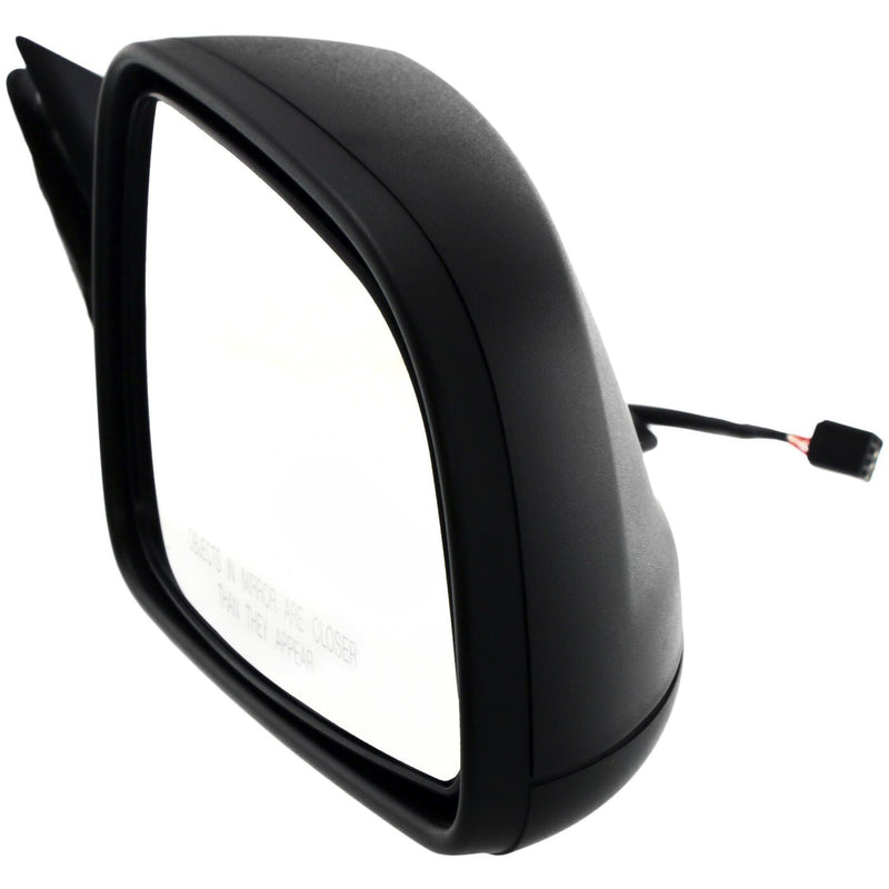 DURAFORCE Power Mirror For 2008-2012 Chevrolet Malibu Right Manual Folding Textured Black