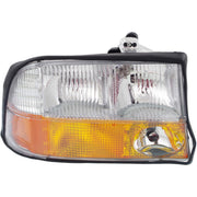 DURAFORCE Left and Right Headlights For GMC Sonoma 1998-2004 Halogen w Bulbs w/ Fog Lights