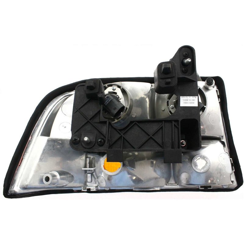 DURAFORCE Left and Right Headlights For GMC Sonoma 1998-2004 Halogen w Bulbs w/ Fog Lights