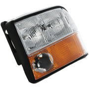 DURAFORCE Left and Right Headlights For GMC Sonoma 1998-2004 Halogen w Bulbs w/ Fog Lights