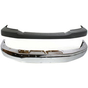 DURAFORCE Bumper Kit For 03-21 Chevy Express 2500 3500 Front Chrome with Bumper Cover