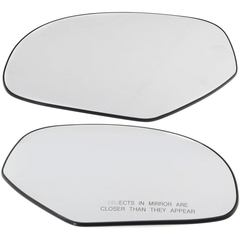 DURAFORCE Mirror Glass For 2007-2013 Chevrolet Silverado 1500 Set of 2 Left and Right Side