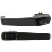DURAFORCE Door Handle Set For 1984-1996 Jeep Cherokee Front Black Plastic 2-Pcs