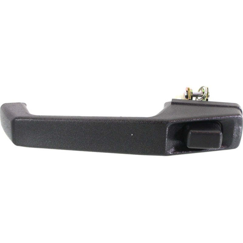 DURAFORCE Door Handle Set For 1984-1996 Jeep Cherokee Front Black Plastic 2-Pcs