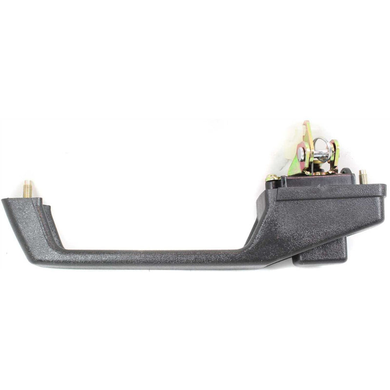 DURAFORCE Door Handle Set For 1984-1996 Jeep Cherokee Front Black Plastic 2-Pcs