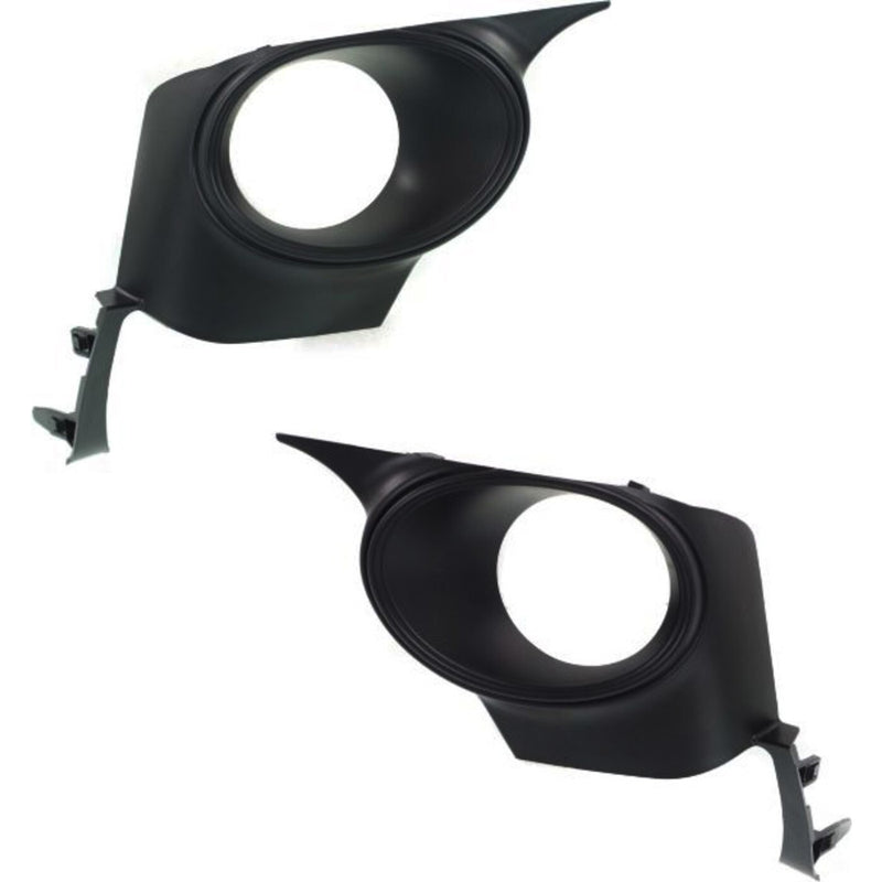DURAFORCE Fog Light Trim Set For 2014-2015 Lexus IS250 2014-2016 Lexus IS350 Left & Right