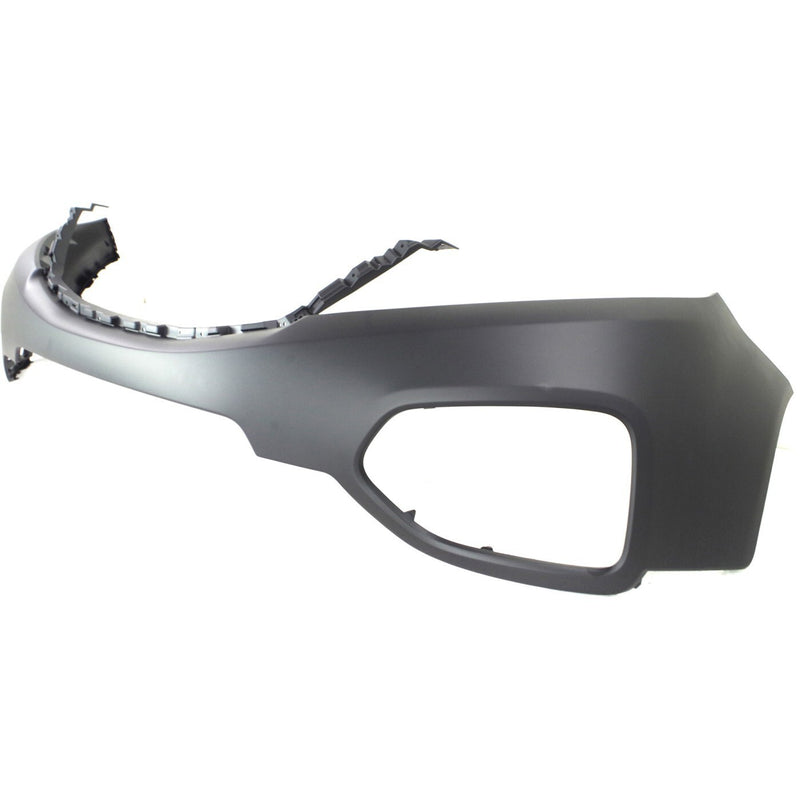 DURAFORCE New Bumper Covers Fascias Set of 2 Front Upper for Kia Sorento 2011-2013 Pair
