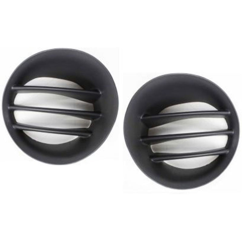 DURAFORCE Fog Light Cover Set For 2002-2008 Dodge Ram 1500 Primed Side bumper grille