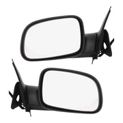 DURAFORCE Set Of 2 Mirror Power For 1999-2004 Jeep Grand Cherokee Textured Black