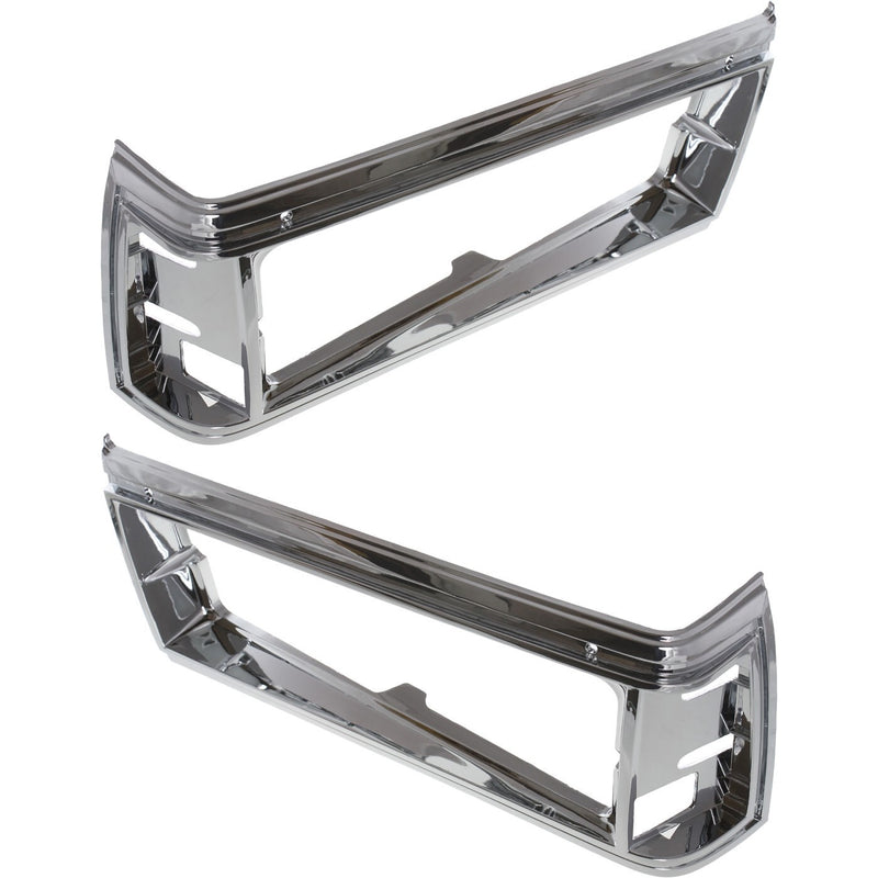 DURAFORCE Headlight Door Set For 87-89 Pontiac Safari 81-85 Chevrolet Caprice Parisienne