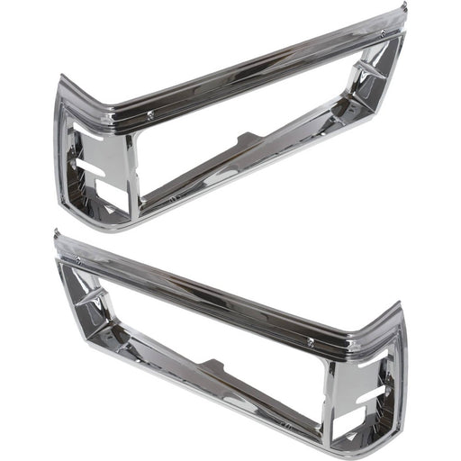DURAFORCE Headlight Door Set For 87-89 Pontiac Safari 81-85 Chevrolet Caprice Parisienne