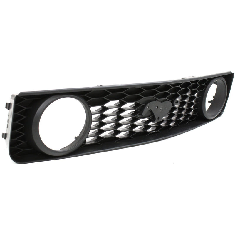 DURAFORCE Grille For 05-09 Ford Mustang GT Deluxe/Premium 8Cyl 4.6L Textured Black Plastic