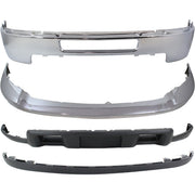 DURAFORCE Bumper Kit For 2011-2014 Chevrolet Silverado 2500 HD Front Chrome Steel