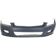 DURAFORCE Front Bumper Cover For 2006-2007 Honda Accord Coupe w/ fog lamp holes Primed