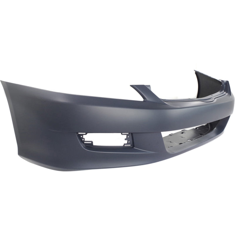 DURAFORCE Front Bumper Cover For 2006-2007 Honda Accord Coupe w/ fog lamp holes Primed