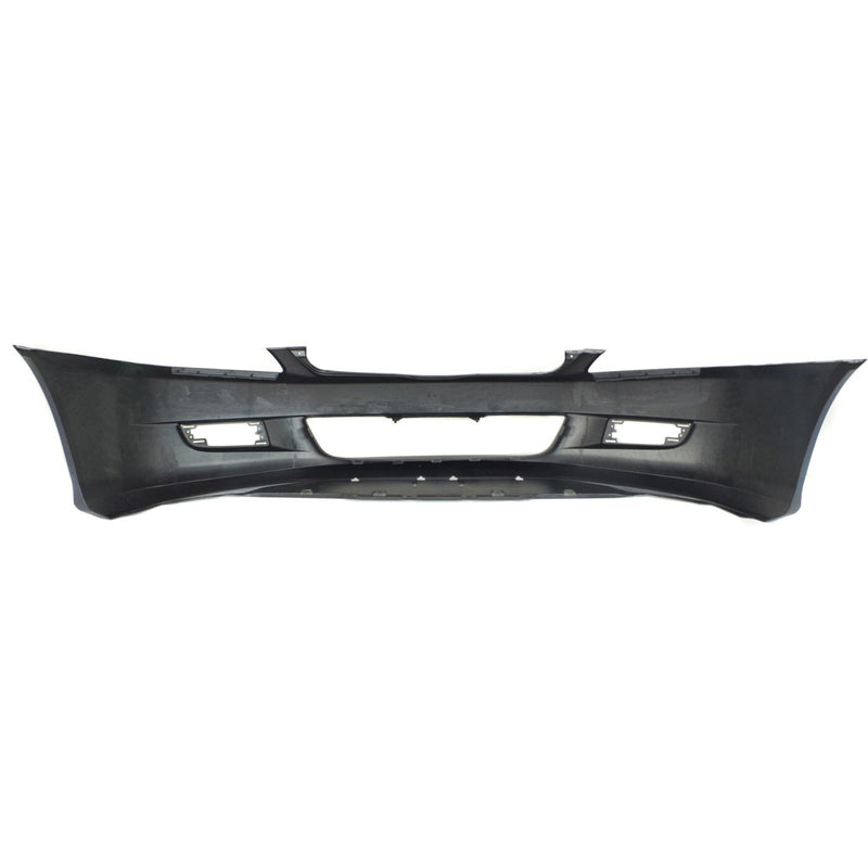 DURAFORCE Front Bumper Cover For 2006-2007 Honda Accord Coupe w/ fog lamp holes Primed
