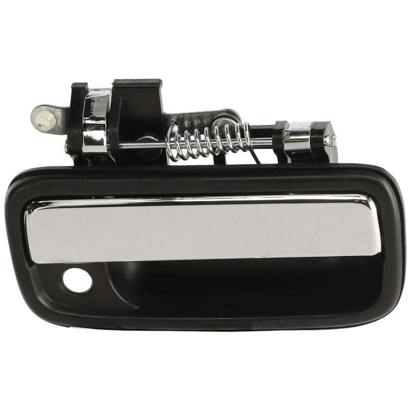 DURAFORCE Chrome & Black Outside Exterior Door Handle Left/Right Pair Set for Tacoma Truck