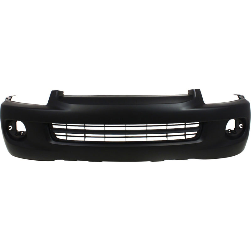 DURAFORCE Front Bumper Cover For 05-07 Toyota Sequoia Primed with Fog Lamp Holes TO1000293