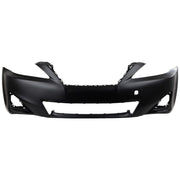 DURAFORCE Front Bumper Cover For 2011-2013 Lexus IS250 w/ fog lamp holes IS350 Primed