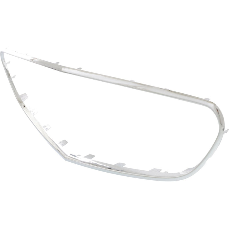 DURAFORCE Grille Trim For 2014-2016 Mercedes Benz E350 Sedan Wagon Center Chrome