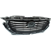 DURAFORCE Grille Assembly For 2016-2020 Mazda CX-3 Textured Dark Gray Shell and Insert