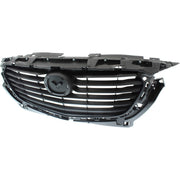 DURAFORCE Grille Assembly For 2016-2020 Mazda CX-3 Textured Dark Gray Shell and Insert