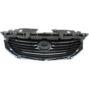 DURAFORCE Grille Assembly For 2016-2020 Mazda CX-3 Textured Dark Gray Shell and Insert