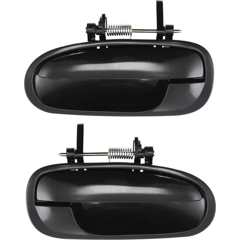DURAFORCE Exterior Door Handle For 96-2000 Honda Civic Set of 2 Rear Sedan Primed Plastic