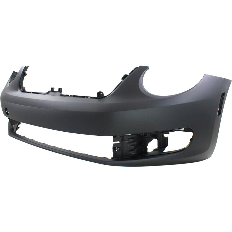 DURAFORCE Front Bumper Cover For 2012-2019 Volkswagen Beetle Primed With Fog Lamp Holes