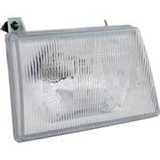 DURAFORCE Left & Right Side Headlights For Ford E-350 Econoline 1992-1996 Halogen w/ Bulbs