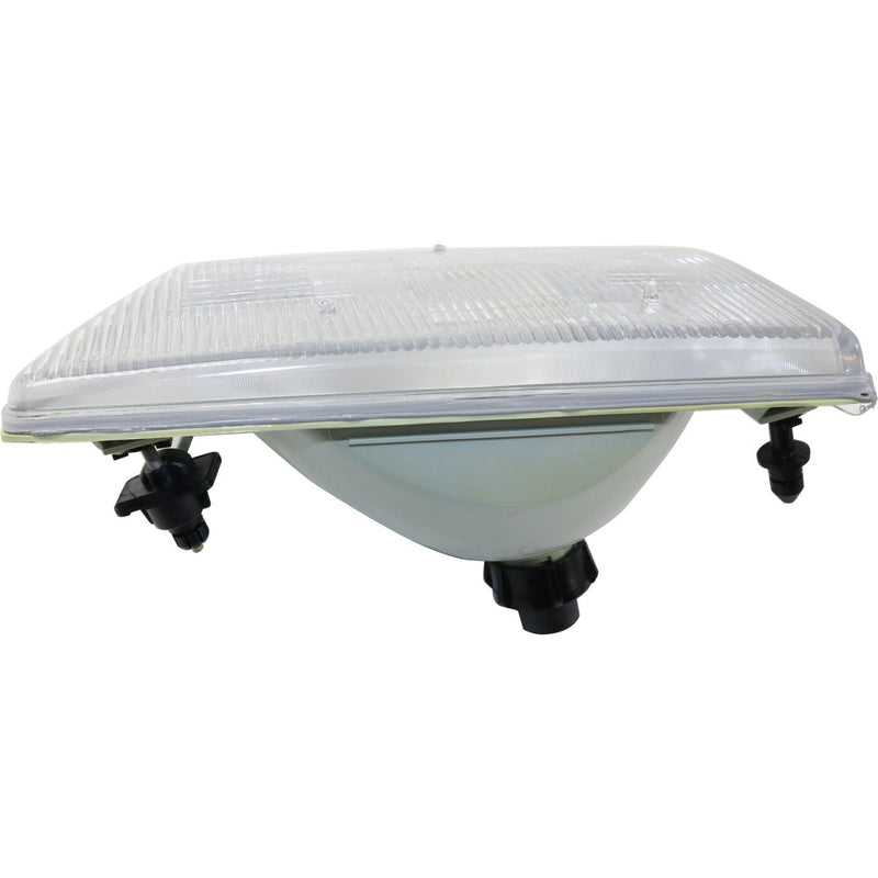 DURAFORCE Left & Right Side Headlights For Ford E-350 Econoline 1992-1996 Halogen w/ Bulbs