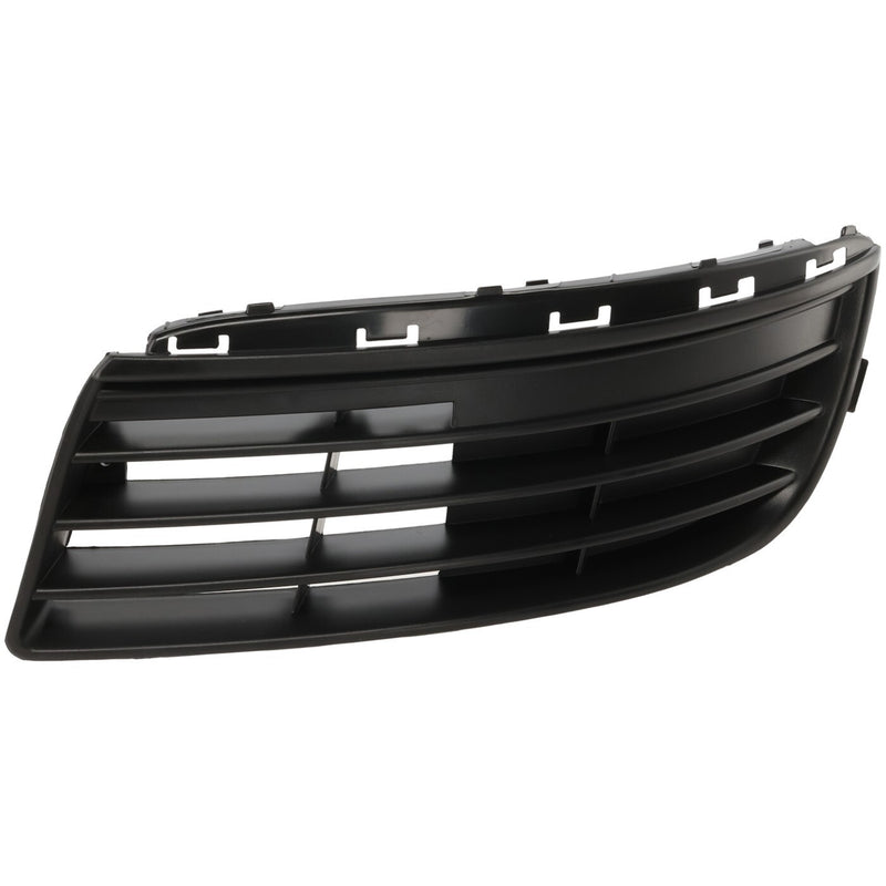 DURAFORCE Bumper Grille For 2005-2010 Volkswagen Jetta Driver Side Textured Black Plastic