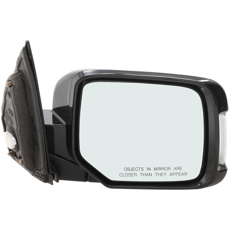 DURAFORCE Heated Mirror Right For 2009-2015 Honda Pilot with Memory and Signal Paintable