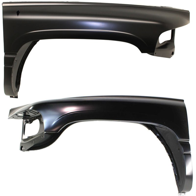 DURAFORCE Set of 2 Fender For 94-2001 Dodge Ram 1500 Primed CAPA Front Left and Right