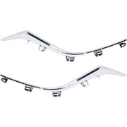 DURAFORCE Grille Trim Set For 2014-2016 Mazda 3 14-16 Mazda 3 Sport Chrome Left and Right