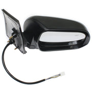 DURAFORCE Mirror Power Heated Smooth Black Passenger Side Right RH for 11-12 Toyota Sienna