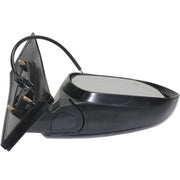 DURAFORCE Mirror Power Heated Smooth Black Passenger Side Right RH for 11-12 Toyota Sienna