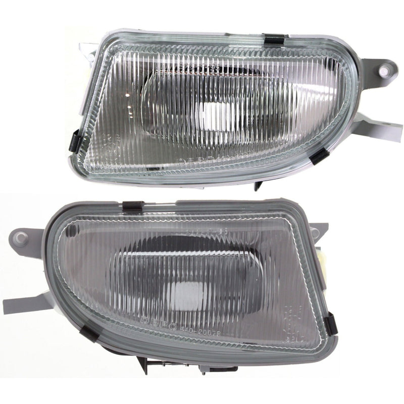 DURAFORCE Fog Light Set For 2000-03 Mercedes Benz E320 SLK230 CLK320 E430 C43 AMG E55 AMG